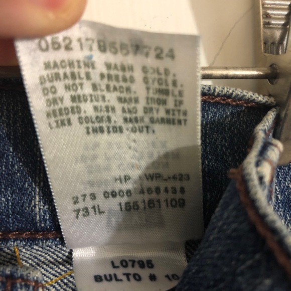 Levi's 515 Jeans Womens 10M Bootcut  Blue Denim - Picture 11 of 14